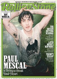 Titelbild der Ausgabe 10/2025 von Rolling Stone USA. Diese Zeitschrift und viele weitere Jugendzeitschriften und Kinderzeitschriften als Abo oder epaper bei United Kiosk online kaufen.