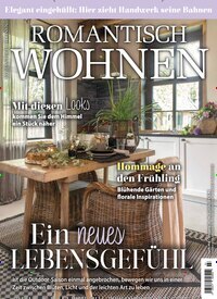 Titelbild der Ausgabe 3/2026 von Romantisch Wohnen. Diese Zeitschrift und viele weitere Gartenzeitschriften und Wohnzeitschriften als Abo oder epaper bei United Kiosk online kaufen.