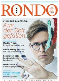 Titelbild der Ausgabe 2/2020 von Rondo. Diese Zeitschrift und viele weitere Reisemagazine, Freizeitmagazine und Wissensmagazine als Abo oder epaper bei United Kiosk online kaufen.