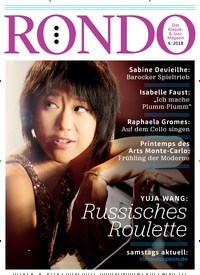 Titelbild der Ausgabe 6/2018 von Rondo. Diese Zeitschrift und viele weitere Reisemagazine, Freizeitmagazine und Wissensmagazine als Abo oder epaper bei United Kiosk online kaufen.