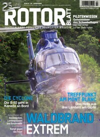 Titelbild der Ausgabe 3/2019 von ROTORBLATT. Diese Zeitschrift und viele weitere Reisemagazine, Freizeitmagazine und Wissensmagazine als Abo oder epaper bei United Kiosk online kaufen.