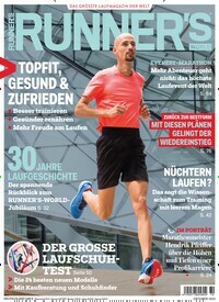 Titelbild der Ausgabe 10/2023 von Runners World. Diese Zeitschrift und viele weitere Sportmagazine als Abo oder epaper bei United Kiosk online kaufen.