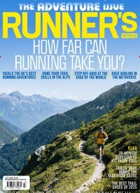 Titelbild der Ausgabe 7/2025 von Runners World UK. Diese Zeitschrift und viele weitere Sportmagazine als Abo oder epaper bei United Kiosk online kaufen.