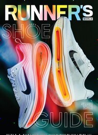 Titelbild der Ausgabe 4/2025 von Runners World USA. Diese Zeitschrift und viele weitere Sportmagazine als Abo oder epaper bei United Kiosk online kaufen.