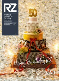 Titelbild der Ausgabe 1/2022 von RZ - Trends Interior Design. Diese Zeitschrift und viele weitere Architekturzeitschriften und Bauzeitschriften als Abo oder epaper bei United Kiosk online kaufen.
