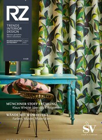 Titelbild der Ausgabe 5/2023 von RZ - Trends Interior Design. Diese Zeitschrift und viele weitere Architekturzeitschriften und Bauzeitschriften als Abo oder epaper bei United Kiosk online kaufen.