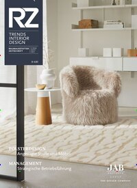 Titelbild der Ausgabe 5/2026 von RZ - Trends Interior Design. Diese Zeitschrift und viele weitere Architekturzeitschriften und Bauzeitschriften als Abo oder epaper bei United Kiosk online kaufen.