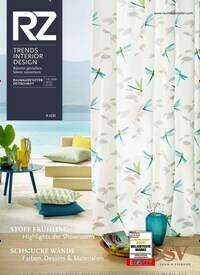 Titelbild der Ausgabe 6/2020 von RZ - Trends Interior Design. Diese Zeitschrift und viele weitere Architekturzeitschriften und Bauzeitschriften als Abo oder epaper bei United Kiosk online kaufen.