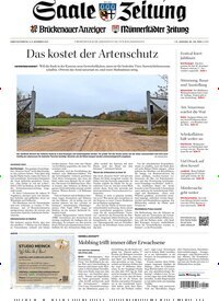 Titelbild der Ausgabe 258/2025 von Saale Zeitung. Diese Zeitschrift und viele weitere Zeitungsabos als Abo oder epaper bei United Kiosk online kaufen.