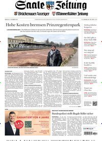 Titelbild der Ausgabe 296/2025 von Saale Zeitung. Diese Zeitschrift und viele weitere Zeitungsabos als Abo oder epaper bei United Kiosk online kaufen.