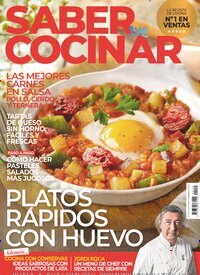 Titelbild der Ausgabe 8/2026 von Saber Cocinar. Diese Zeitschrift und viele weitere Kochzeitschriften und Backzeitschriften als Abo oder epaper bei United Kiosk online kaufen.