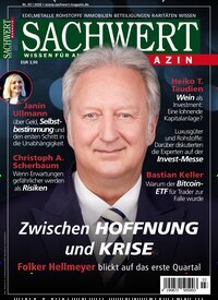 Titelbild der Ausgabe 3/2026 von Sachwert Magazin. Diese Zeitschrift und viele weitere Wirtschaftsmagazine und Politikmagazine als Abo oder epaper bei United Kiosk online kaufen.