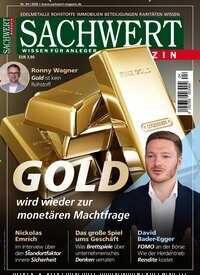 Titelbild der Ausgabe 4/2026 von Sachwert Magazin. Diese Zeitschrift und viele weitere Wirtschaftsmagazine und Politikmagazine als Abo oder epaper bei United Kiosk online kaufen.