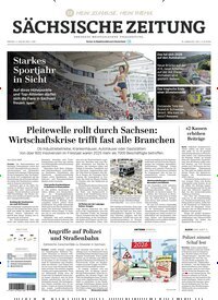 Titelbild der Ausgabe 1/2026 von Sächsische Zeitung. Diese Zeitschrift und viele weitere Zeitungsabos als Abo oder epaper bei United Kiosk online kaufen.