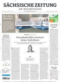 Titelbild der Ausgabe 138/2025 von Sächsische Zeitung. Diese Zeitschrift und viele weitere Zeitungsabos als Abo oder epaper bei United Kiosk online kaufen.
