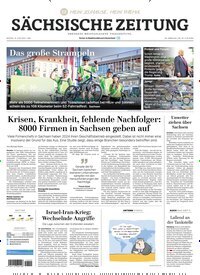 Titelbild der Ausgabe 139/2025 von Sächsische Zeitung. Diese Zeitschrift und viele weitere Zeitungsabos als Abo oder epaper bei United Kiosk online kaufen.