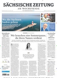 Titelbild der Ausgabe 168/2025 von Sächsische Zeitung. Diese Zeitschrift und viele weitere Zeitungsabos als Abo oder epaper bei United Kiosk online kaufen.