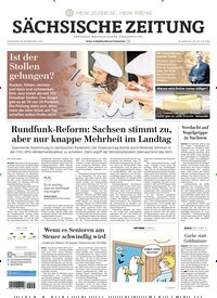 Titelbild der Ausgabe 255/2025 von Sächsische Zeitung. Diese Zeitschrift und viele weitere Zeitungsabos als Abo oder epaper bei United Kiosk online kaufen.