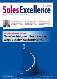 Titelbild der Ausgabe 1/2026 von Sales Excellence. Diese Zeitschrift und viele weitere Businessmagazine als Abo oder epaper bei United Kiosk online kaufen.