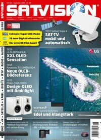 Titelbild der Ausgabe 9/2020 von Satvision. Diese Zeitschrift und viele weitere Audiomagazine, Filmmagazine und Fotozeitschriften als Abo oder epaper bei United Kiosk online kaufen.