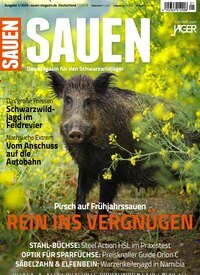 Titelbild der Ausgabe 1/2026 von Sauen. Diese Zeitschrift und viele weitere Sportmagazine als Abo oder epaper bei United Kiosk online kaufen.
