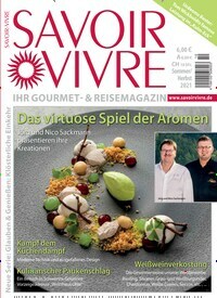 Titelbild der Ausgabe 10/2021 von Savoir-Vivre. Diese Zeitschrift und viele weitere Kochzeitschriften und Backzeitschriften als Abo oder epaper bei United Kiosk online kaufen.