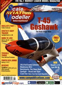 Titelbild der Ausgabe 1/2013 von Scale Aviation Modeller International. Diese Zeitschrift und viele weitere Sportmagazine als Abo oder epaper bei United Kiosk online kaufen.