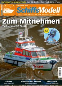 Titelbild der Ausgabe 10/2025 von SchiffsModell. Diese Zeitschrift und viele weitere Reisemagazine, Freizeitmagazine und Wissensmagazine als Abo oder epaper bei United Kiosk online kaufen.