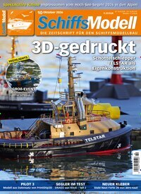 Titelbild der Ausgabe 10/2026 von SchiffsModell. Diese Zeitschrift und viele weitere Reisemagazine, Freizeitmagazine und Wissensmagazine als Abo oder epaper bei United Kiosk online kaufen.