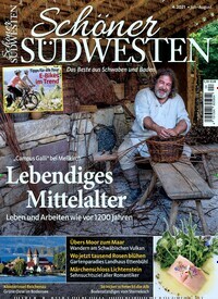 Titelbild der Ausgabe 4/2021 von Schöner Südwesten. Diese Zeitschrift und viele weitere Gartenzeitschriften und Wohnzeitschriften als Abo oder epaper bei United Kiosk online kaufen.