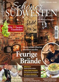Titelbild der Ausgabe 5/2019 von Schöner Südwesten. Diese Zeitschrift und viele weitere Gartenzeitschriften und Wohnzeitschriften als Abo oder epaper bei United Kiosk online kaufen.