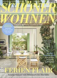 Titelbild der Ausgabe 6/2025 von SCHÖNER WOHNEN. Diese Zeitschrift und viele weitere Gartenzeitschriften und Wohnzeitschriften als Abo oder epaper bei United Kiosk online kaufen.