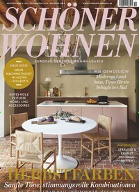 Titelbild der Ausgabe 10/2023 von SCHÖNER WOHNEN. Diese Zeitschrift und viele weitere Gartenzeitschriften und Wohnzeitschriften als Abo oder epaper bei United Kiosk online kaufen.