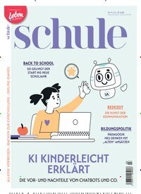 Titelbild der Ausgabe 3/2026 von schule. Diese Zeitschrift und viele weitere Elternzeitschriften und Tierzeitschriften als Abo oder epaper bei United Kiosk online kaufen.