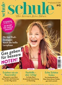 Titelbild der Ausgabe 5/2019 von schule. Diese Zeitschrift und viele weitere Elternzeitschriften und Tierzeitschriften als Abo oder epaper bei United Kiosk online kaufen.