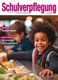 Titelbild der Ausgabe 4/2023 von Schulverpflegung. Diese Zeitschrift und viele weitere Gastronomiezeitschriften, Fashionmagazine, Beautymagazine als Abo oder epaper bei United Kiosk online kaufen.