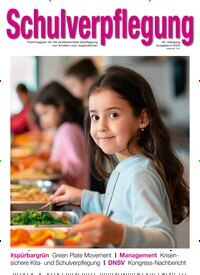 Titelbild der Ausgabe 4/2025 von Schulverpflegung. Diese Zeitschrift und viele weitere Gastronomiezeitschriften, Fashionmagazine, Beautymagazine als Abo oder epaper bei United Kiosk online kaufen.