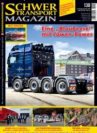Titelbild der Ausgabe 130/2026 von Schwertransportmagazin. Diese Zeitschrift und viele weitere Automagazine und Motorradzeitschriften als Abo oder epaper bei United Kiosk online kaufen.