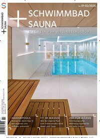 Titelbild der Ausgabe 2/2026 von Schwimmbad + Sauna. Diese Zeitschrift und viele weitere Gartenzeitschriften und Wohnzeitschriften als Abo oder epaper bei United Kiosk online kaufen.