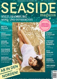 Titelbild der Ausgabe 1/2022 von Seaside Magazin. Diese Zeitschrift und viele weitere Reisemagazine, Freizeitmagazine und Wissensmagazine als Abo oder epaper bei United Kiosk online kaufen.