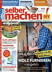 Titelbild der Ausgabe 3/2022 von selbermachen. Diese Zeitschrift und viele weitere Gartenzeitschriften und Wohnzeitschriften als Abo oder epaper bei United Kiosk online kaufen.