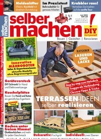 Titelbild der Ausgabe 6/2025 von selbermachen. Diese Zeitschrift und viele weitere Gartenzeitschriften und Wohnzeitschriften als Abo oder epaper bei United Kiosk online kaufen.