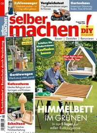 Titelbild der Ausgabe 8/2021 von selbermachen. Diese Zeitschrift und viele weitere Gartenzeitschriften und Wohnzeitschriften als Abo oder epaper bei United Kiosk online kaufen.