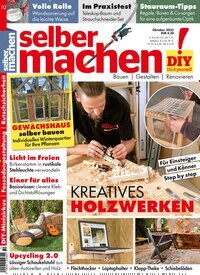 Titelbild der Ausgabe 10/2025 von selbermachen. Diese Zeitschrift und viele weitere Gartenzeitschriften und Wohnzeitschriften als Abo oder epaper bei United Kiosk online kaufen.