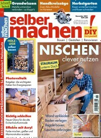 Titelbild der Ausgabe 11/2021 von selbermachen. Diese Zeitschrift und viele weitere Gartenzeitschriften und Wohnzeitschriften als Abo oder epaper bei United Kiosk online kaufen.