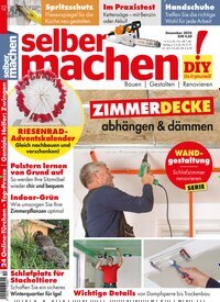 Titelbild der Ausgabe 12/2025 von selbermachen. Diese Zeitschrift und viele weitere Gartenzeitschriften und Wohnzeitschriften als Abo oder epaper bei United Kiosk online kaufen.