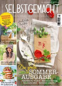 Titelbild der Ausgabe 3/2025 von Selbst gemacht. Diese Zeitschrift und viele weitere Gartenzeitschriften und Wohnzeitschriften als Abo oder epaper bei United Kiosk online kaufen.