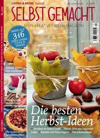 Titelbild der Ausgabe 4/2020 von Selbst gemacht. Diese Zeitschrift und viele weitere Gartenzeitschriften und Wohnzeitschriften als Abo oder epaper bei United Kiosk online kaufen.
