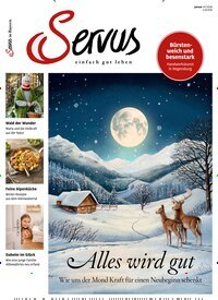 Titelbild der Ausgabe 1/2026 von Servus in Bayern. Diese Zeitschrift und viele weitere Gartenzeitschriften und Wohnzeitschriften als Abo oder epaper bei United Kiosk online kaufen.