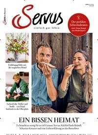 Titelbild der Ausgabe 3/2025 von Servus in Bayern. Diese Zeitschrift und viele weitere Gartenzeitschriften und Wohnzeitschriften als Abo oder epaper bei United Kiosk online kaufen.
